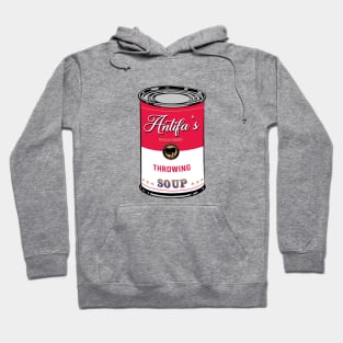 Antifa's Revolutionary Throwing Soup Hoodie